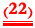 (22)   ( )           453.