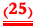 (25)                     /            29